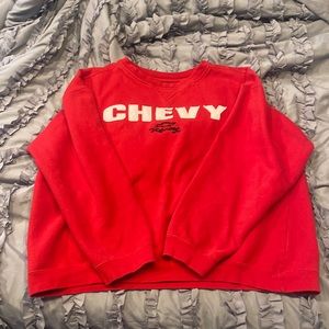 Vintage Chevy thrifted crewneck